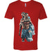 6240 Men's CVC V- Neck Shirt Christiano Ronaldo