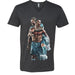 6240 Men's CVC V- Neck Shirt Christiano Ronaldo