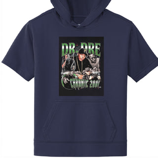 Fleece Short Sleeve Hooded Pullover YST251 Dr Dre