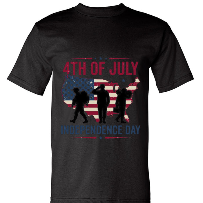 Independence Day BA5100 Adult Adult Short-Sleeve Tee