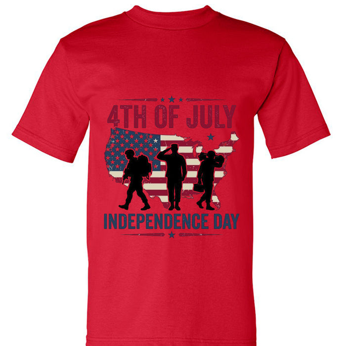Independence Day BA5100 Adult Adult Short-Sleeve Tee