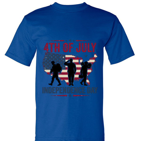 Independence Day BA5100 Adult Adult Short-Sleeve Tee