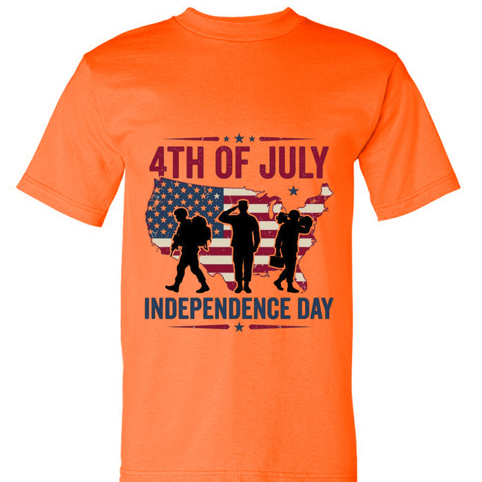 Independence Day BA5100 Adult Adult Short-Sleeve Tee