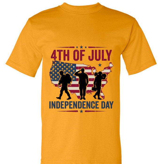 Independence Day BA5100 Adult Adult Short-Sleeve Tee