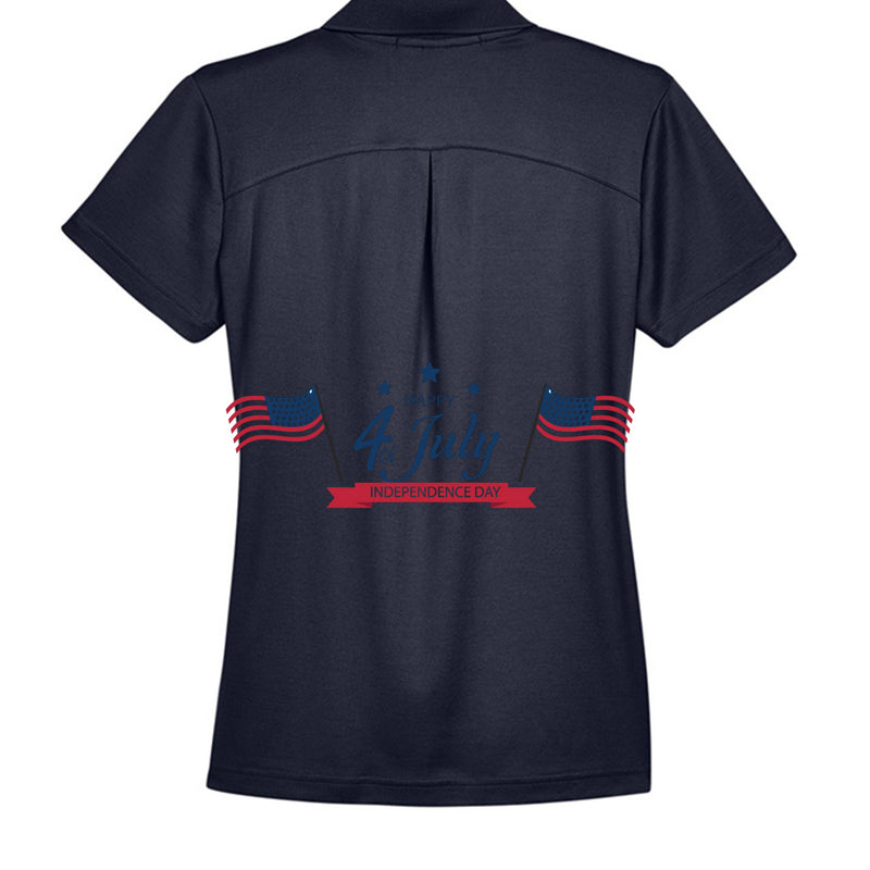 Independence Day Womens Plaited Polo DG20W