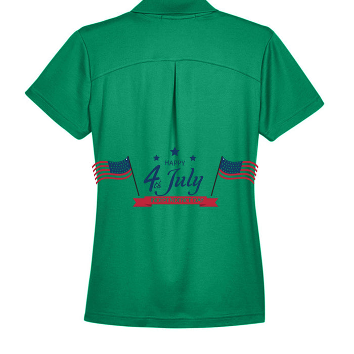 Independence Day Womens Plaited Polo DG20W