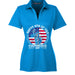 Independence Day Womens Plaited Polo DG20W