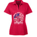 Independence Day Womens Plaited Polo DG20W