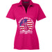 Independence Day Womens Plaited Polo DG20W