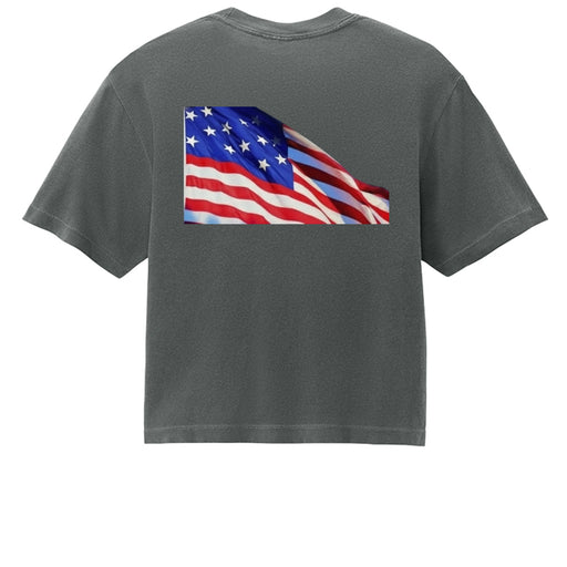 Independence Day Women's Heavyweight Boxy T-Shirt 3023CL