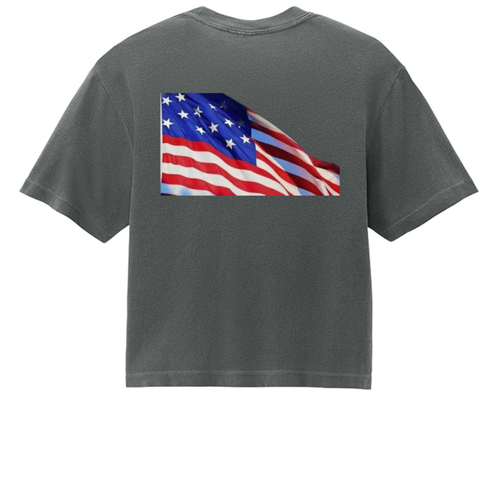 Independence Day Women's Heavyweight Boxy T-Shirt 3023CL
