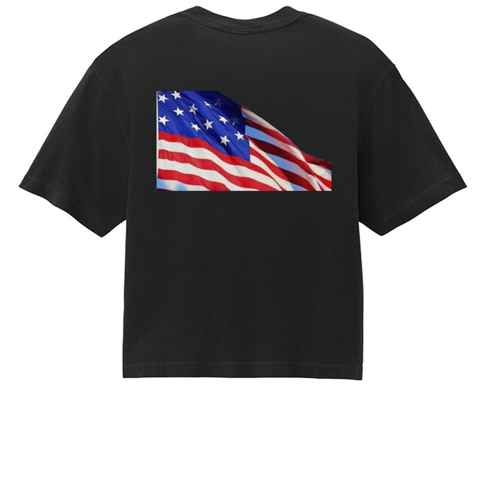 Independence Day Women's Heavyweight Boxy T-Shirt 3023CL