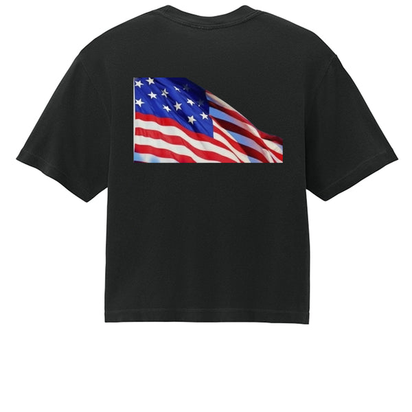 Independence Day Women's Heavyweight Boxy T-Shirt 3023CL