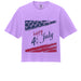 Independence Day Women's Heavyweight Boxy T-Shirt 3023CL