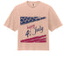 Independence Day Women's Heavyweight Boxy T-Shirt 3023CL