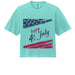 Independence Day Women's Heavyweight Boxy T-Shirt 3023CL