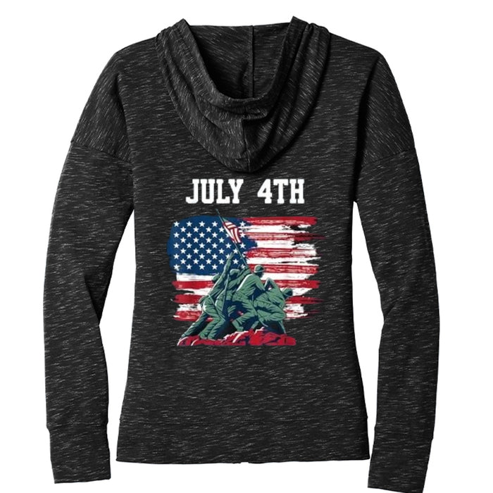 Independence Day Women's Medal Full-Zip Hoodie DT665