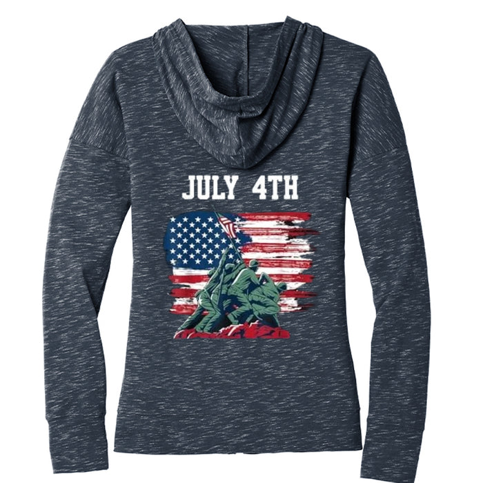 Independence Day Women's Medal Full-Zip Hoodie DT665