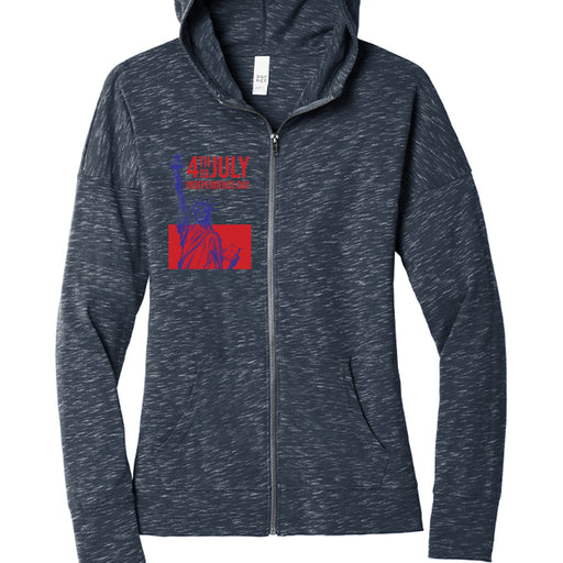 Independence Day Women's Medal Full-Zip Hoodie DT665