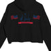 Independence Day Ladies' Crop Hooded Sweatshirt LS12000