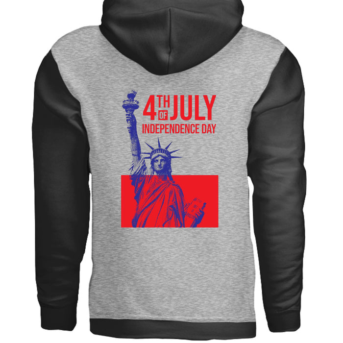 Independence Day USA Hooded Sweatshirt IND4000