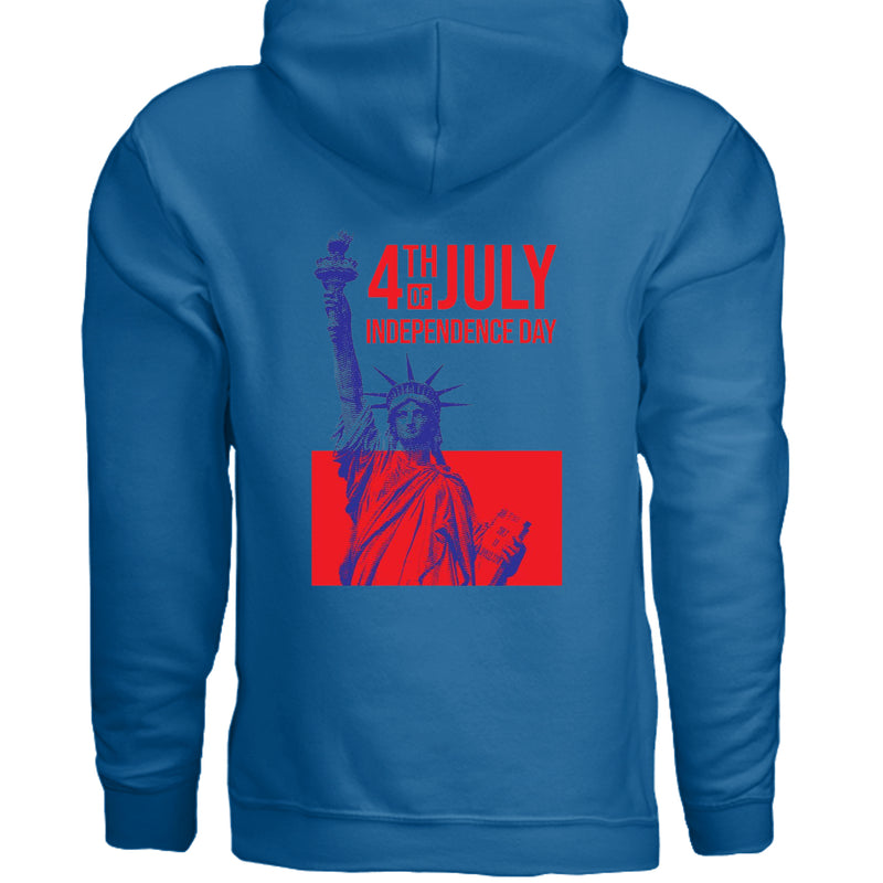 Independence Day USA Hooded Sweatshirt IND4000