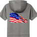 Independence Day Mens Fleece Short Sleeve Hooded Pullover YST251