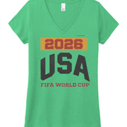2026 Fifa Worldcup Women's Perfect Tri V-Neck Tee DM1350L