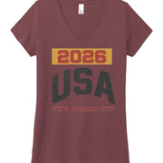 2026 Fifa Worldcup Women's Perfect Tri V-Neck Tee DM1350L