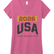 2026 Fifa Worldcup Women's Perfect Tri V-Neck Tee DM1350L