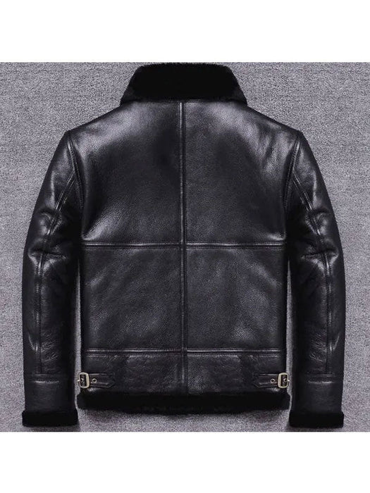Men’s Sheepskin Winter Fur Coat Jacket