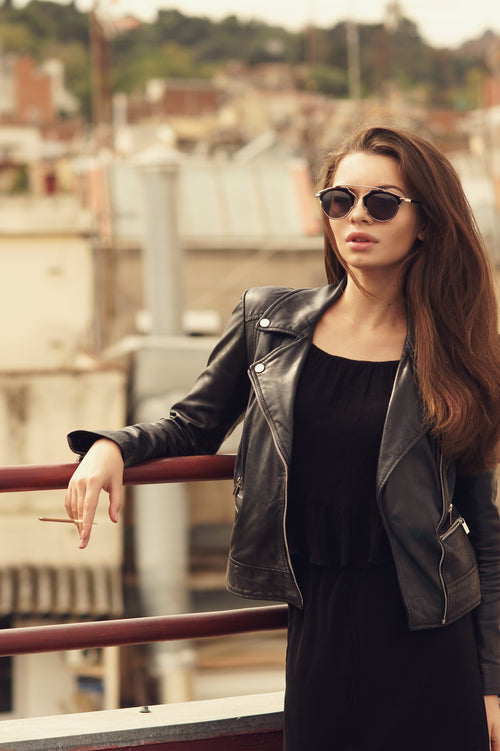 womens leather jackets