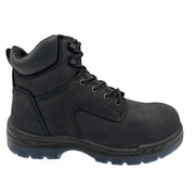 Men's 6" Black Work Boots | Safety & Waterproof