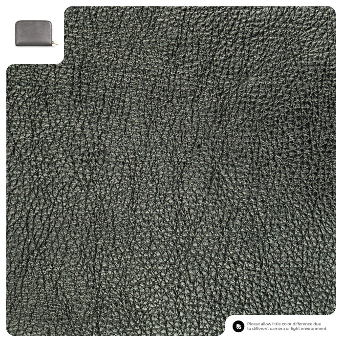 Metallic Full-Grain Leather Wallet | Ancona