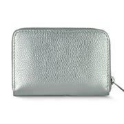 Metallic Full-Grain Leather Wallet | Ancona