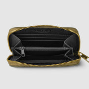 Metallic Full-Grain Leather Wallet | Ancona