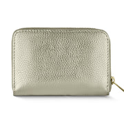 Metallic Full-Grain Leather Wallet | Ancona