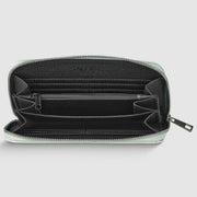 Metallic Full-Grain Leather Wallet | Udine