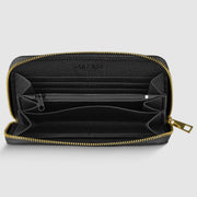 Metallic Full-Grain Leather Wallet | Udine