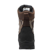 Children's 8" Camo Dark Brown Leather Boots-Childrens Leather Boots-Inland Leather Co-Inland Leather Co