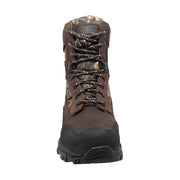 Children's 8" Camo Dark Brown Leather Boots-Childrens Leather Boots-Inland Leather Co-Inland Leather Co