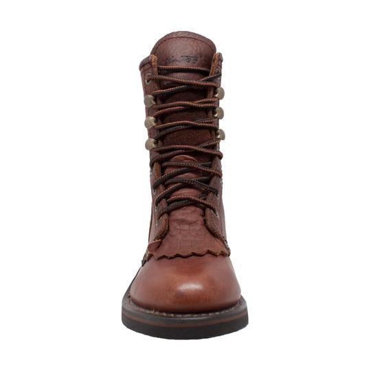 Children's Chestnut Packer Leather Boots-Childrens Leather Boots-Inland Leather Co-Inland Leather Co