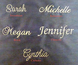 Custom Name Embroidery-Inland Leather Co.-Inland Leather Co.