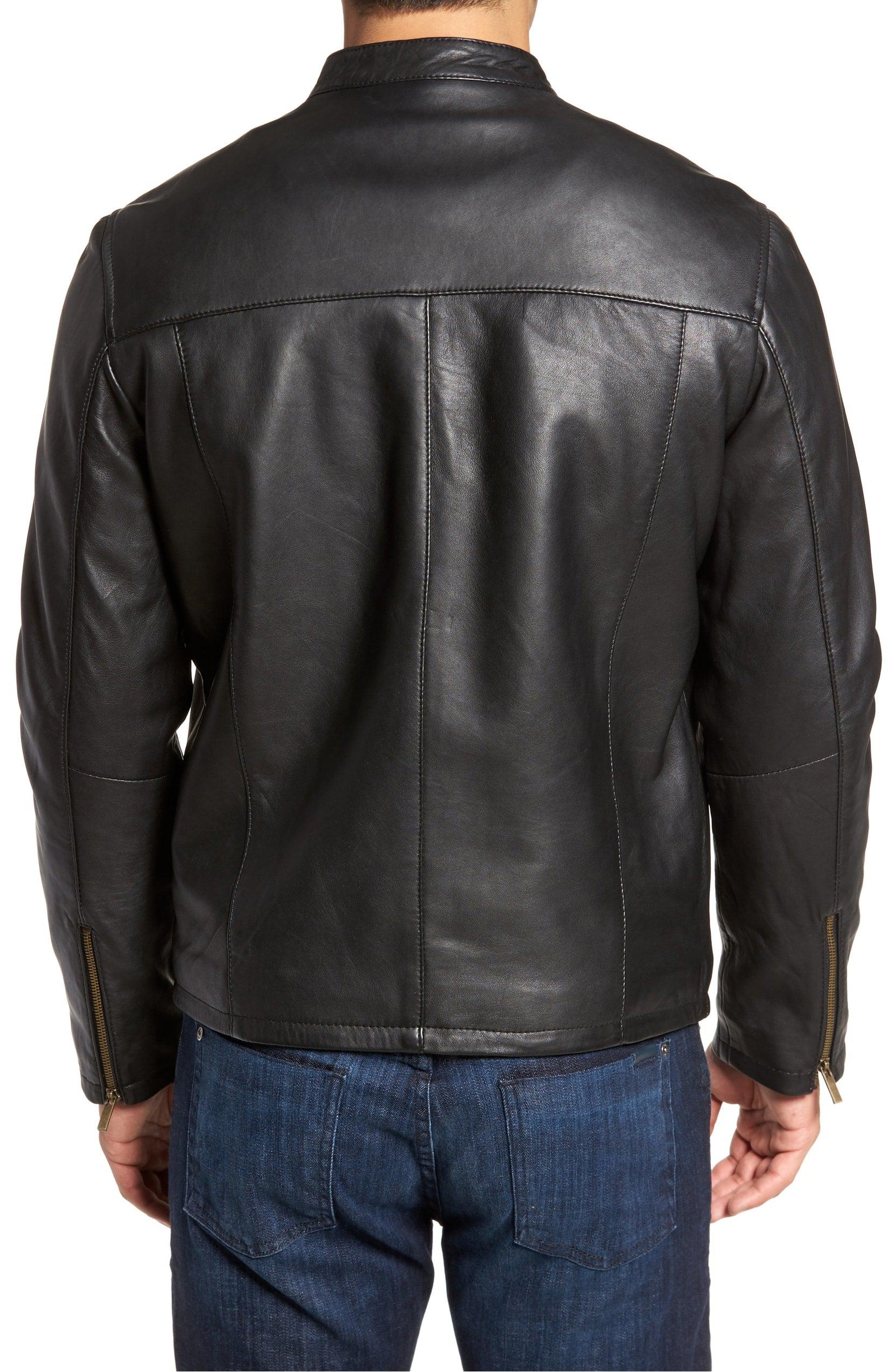 Men's Perfecto Cowhide Leather Motorcycle Jacket | Mens leather clothing, Leather  jacket men, Motorcycle jacket