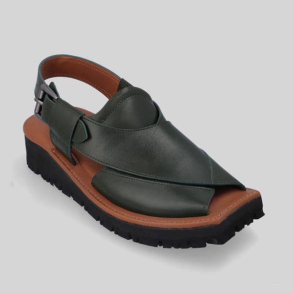 Mikaal C2R Mens Cowhide Rugged Leather Sandals Peshawari Chappal-Inland Leather-Inland Leather Co