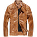 Hodor Tan Men's Leather Jacket Streetwear-Mens Leather Jacket-Inland Leather Co.-champagne-L-Inland Leather Co.