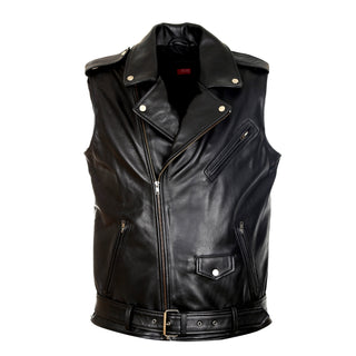 Dylan Men's Motorcycle Leather Vest