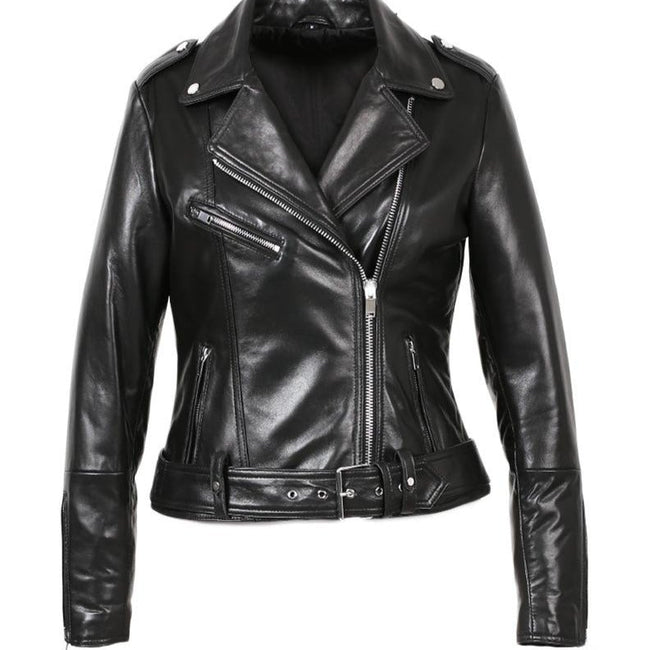 Kylee Womens New Zealand Motorcycle Leather Jacket