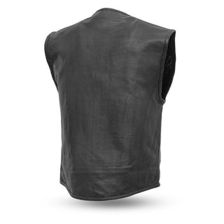 MKL - Men's Motorcycle Perforated Swat Style Vest-Men Motorcycle Vest-MKL Apparel-MKL Apparel Inc