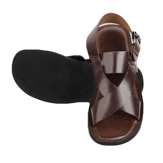 Makar Mens Cowhide Genuine Eco Leather Sandals-Leather Sandal-Inland Leather-Inland Leather Co.